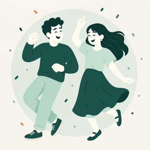 Illustration Typ ENFP in Beziehung und Dating