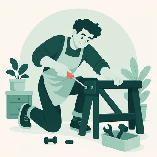 Illustration Typ ESTP im Arbeitskontext