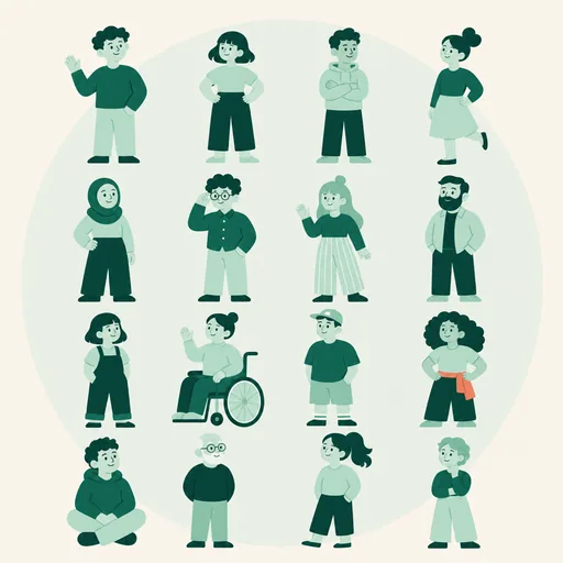 Illustration: die 16 Persönlichkeitstypen im Überblick