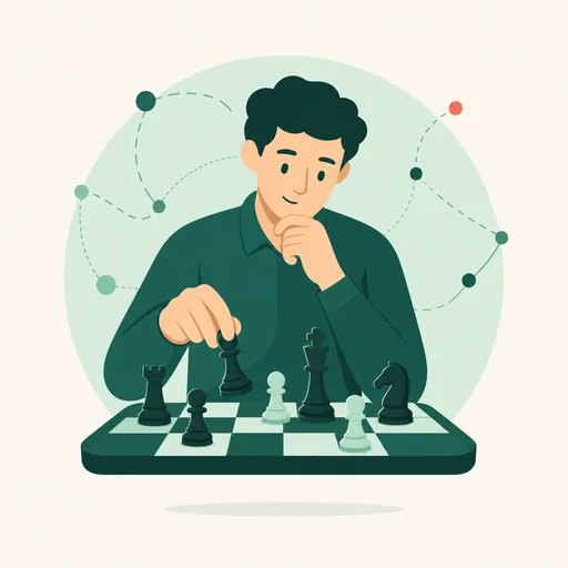 Illustration Typ INTJ (Vordenker)