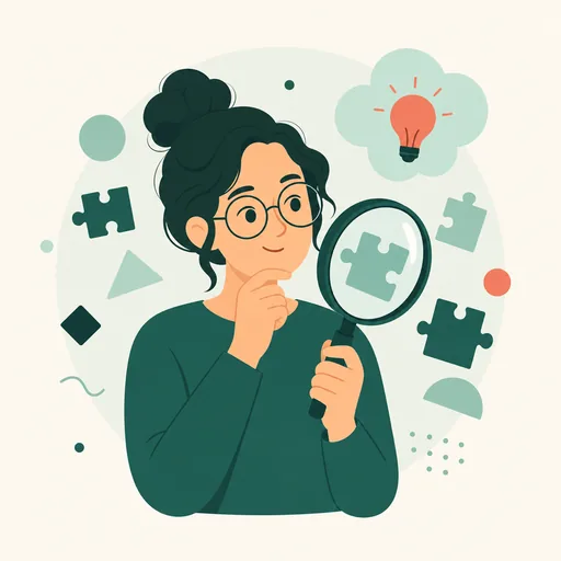 Illustration Typ INTP (Denker)