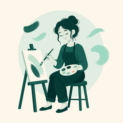 Illustration Typ ISFP (Gestalter)
