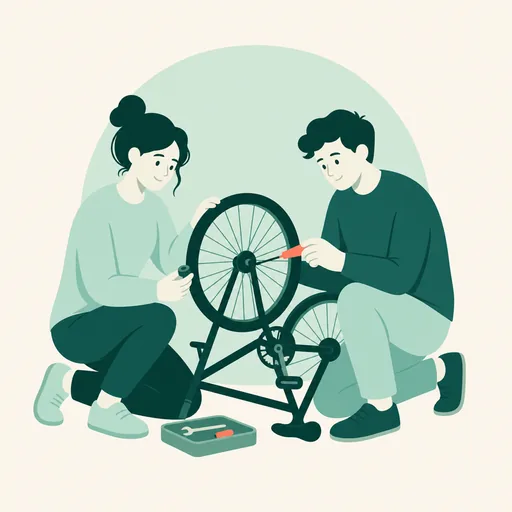 Illustration Typ ISTP in Beziehung und Dating
